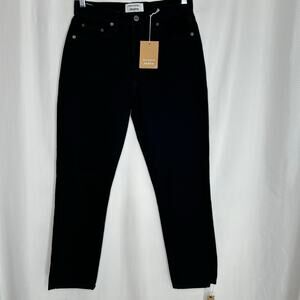 Reformation black Julia crop high jean size 27 slim